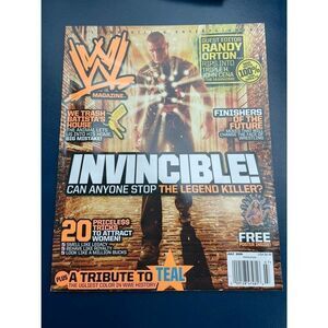 WWE MAGAZINE July 2009 Randy Orton Cover